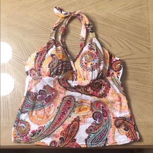 Victoria’s Secret L Paisley print tankini